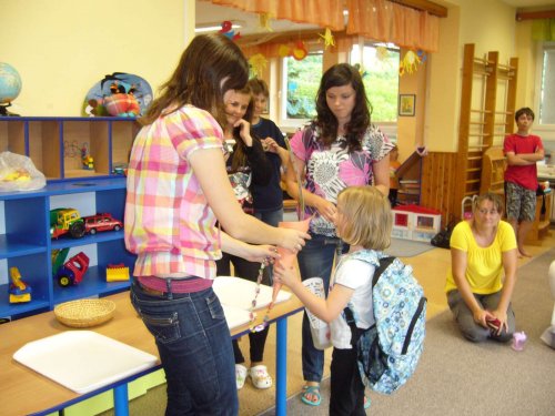 Pasování předškoláků z MŠ na školáky - 22.6.2011